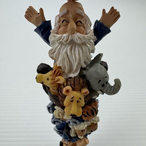 Vintage Noah’s Ark Ornament Design Animals Resin Ark Religious Christmas - Picture 4 of 8